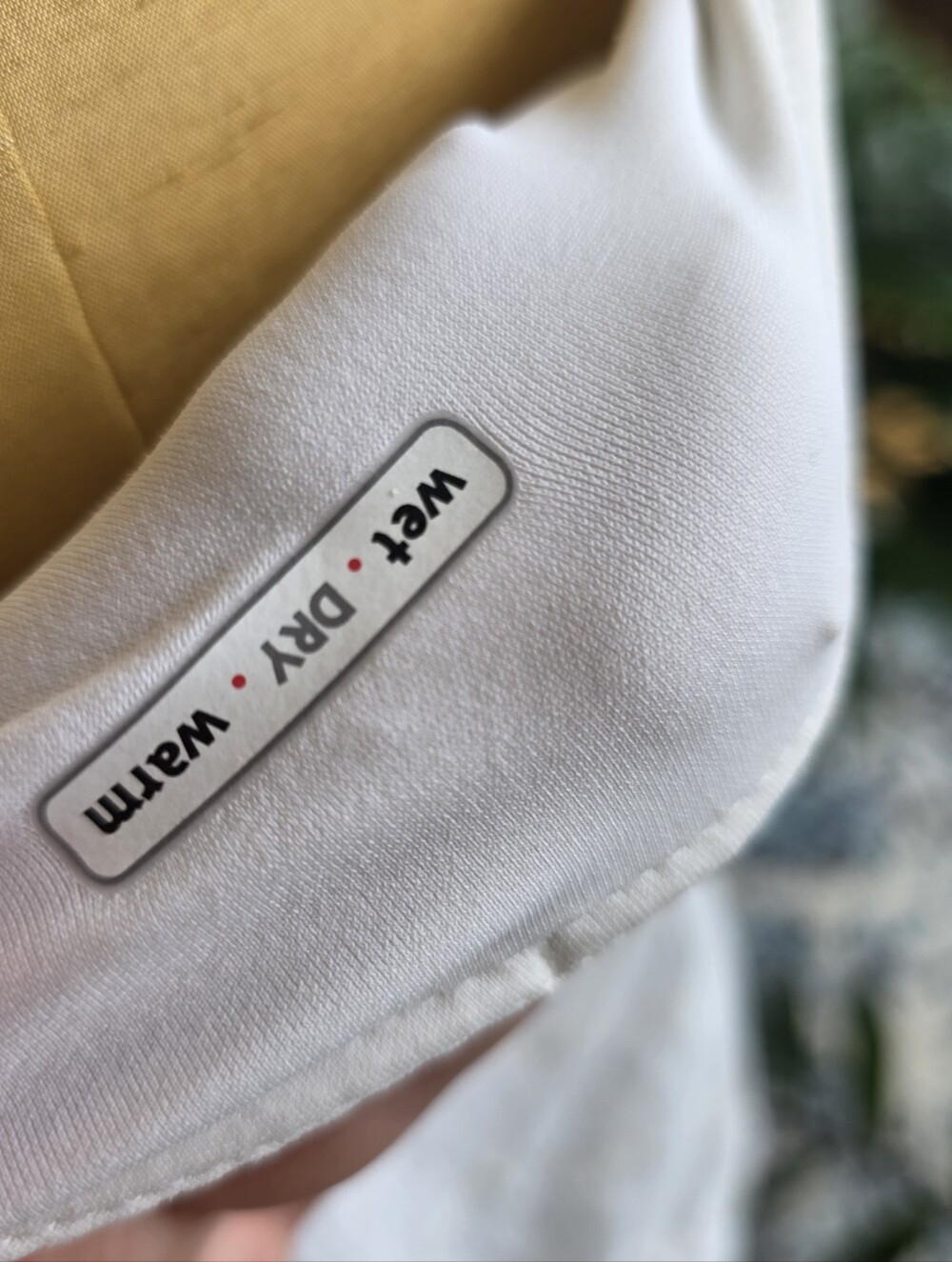 Lululemon White Tennis Golf Skort Built In Shorts Drawstring Size 6 - Picture 5 of 7